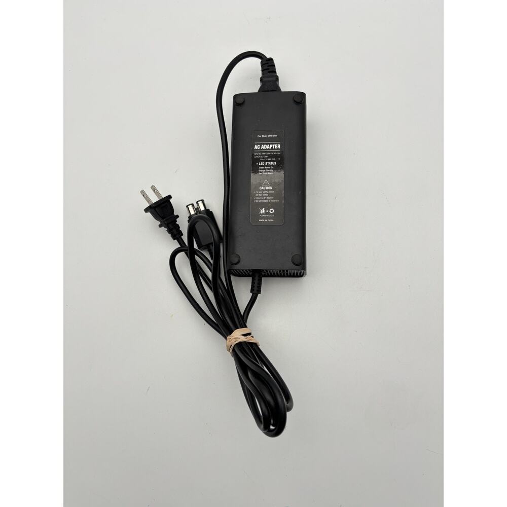 Xbox Slim Power Supply AC Adapter Tested. Works.